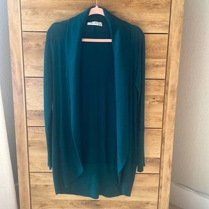 RD Style - Sonole Open Drape Cardigan - Dark Green - Medium